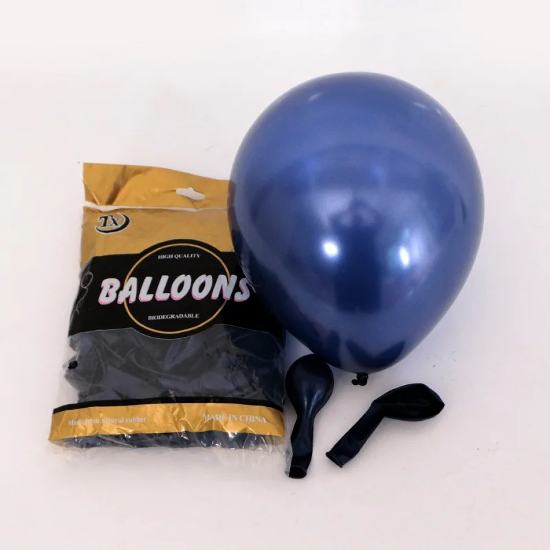 20 шт 10 дюймов чернильные синие латексные шары темно-синий гелиевый воздушный шар на День рождения Свадебные украшения вечерние Шары поставки Globos - Цвет: 10 inch