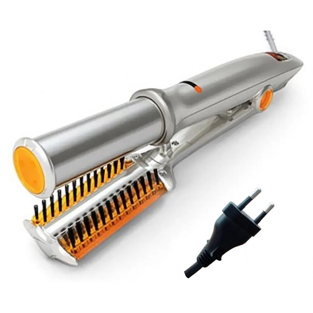 

Multi-Function Automatic Hair Curler Straight Irons Hair Splint Green Alloy Roll Straight