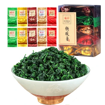 

80g Chinese Anxi Tiekuanyin Tea Fresh Green Oolong Tea Weight loss Tea BeautyPrevent Atherosclerosis Cancer Prevention Food