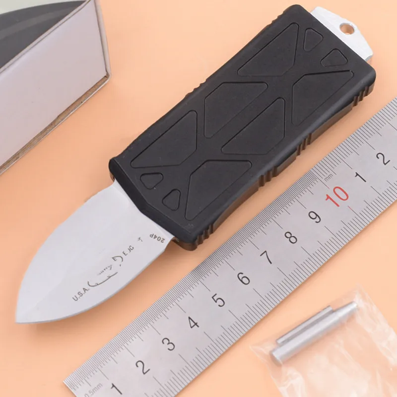 

JUFULE New MT2019 Aluminium handle Mark 204p Blade Survival EDC camping hunting outdoor kitchen Tool Key pocket Utility knife