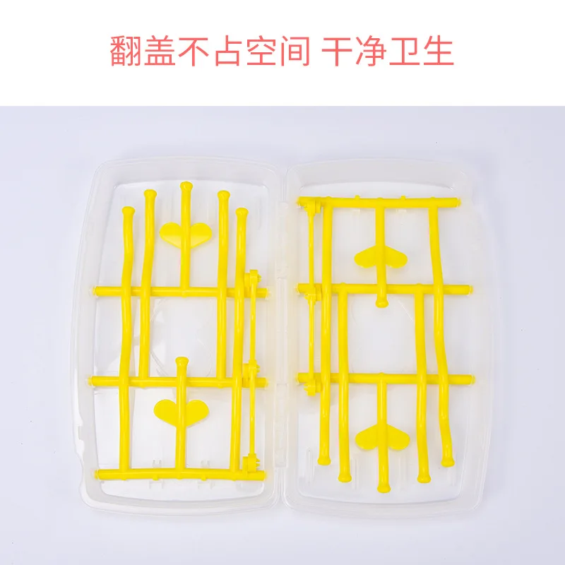 

Japanese Style Bottle Drying Rack Simplicity Portable Foldable Flip Storage Household Take-out Water Draining Storage Hanging Dr