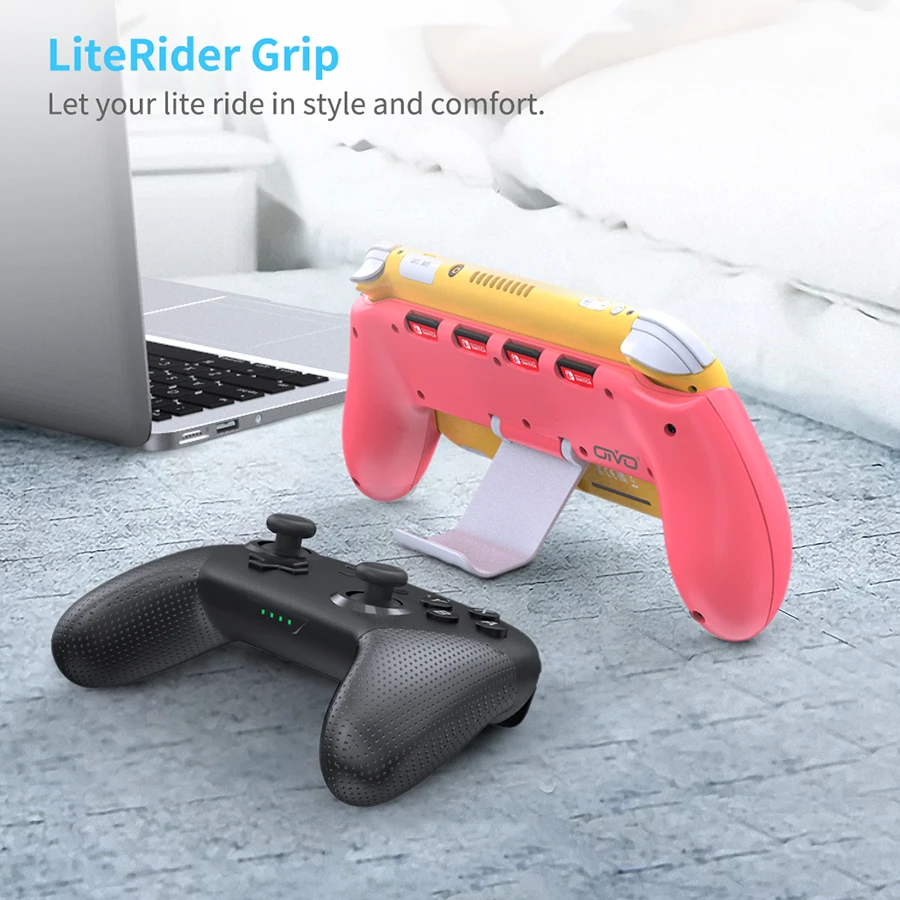 OIVO для Nintendo Switch Lite Ручка Стенд держатель Асимметричный контроллер открытка колес