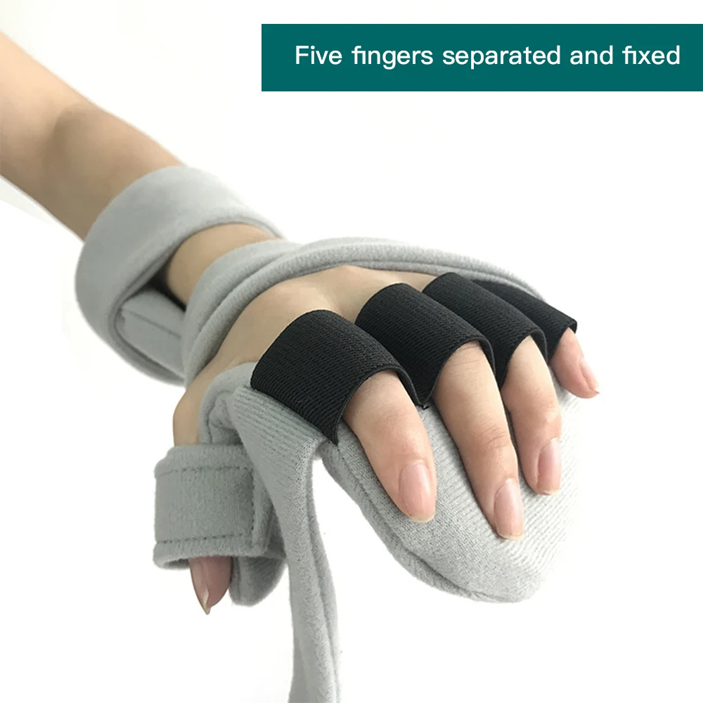Adjustable Hand Wrist Fracture Fixed Fingerboard Finger Corrector Old People Stroke Hemiplegic Rehabilitation Training Equipment