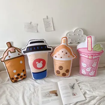 

Cartoon Milk Tea Design 50cm Soft Stuffed Toys Plush Birthday Christmas Gift Toy #5452