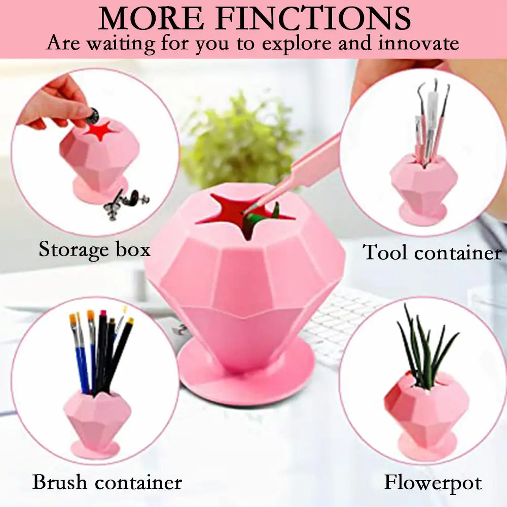 Craft Weeding Tools Pink Weeding Waste Collector Vinyl Silicone Suction Cup,Suctioned Vinyl Weeding Scrap Collector Weeding Tool Kit for Vinyl Disposing 