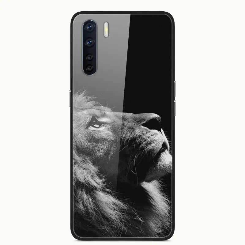 Premium Tempered Glass Hard Back Case - Elegant Protection