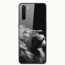 Premium Tempered Glass Hard Back Case - Elegant Protection for OPPO Reno 3 (Picture 3)
