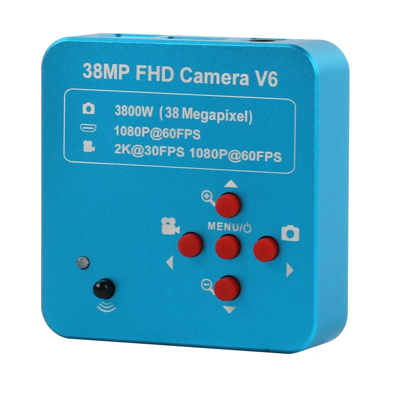 Промышленный электронный цифровой видеомикроскоп Full HD 1080P 60FPS 2K 3800W 38MP HDMI USB камера