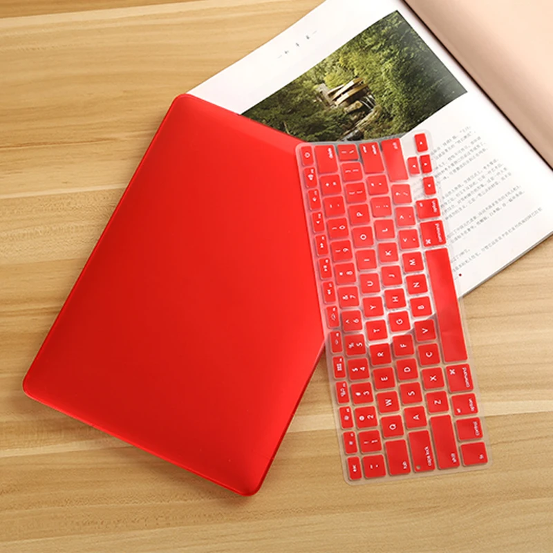 

Crystal Matte Hard Case for MacBook Air Pro Retina 11 12 13 15 13.3 15.4 Laptop Bag for New Air Pro 13 A932 with Keyboard Cover