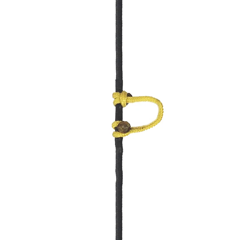 D loop rope Bow String arquería release Cord compound Bow Nock anillo Arrow 