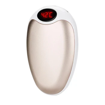 

Rechargeable Hand Warmers, 5200 MAh Portable Power Bank Gifts for Women & Men