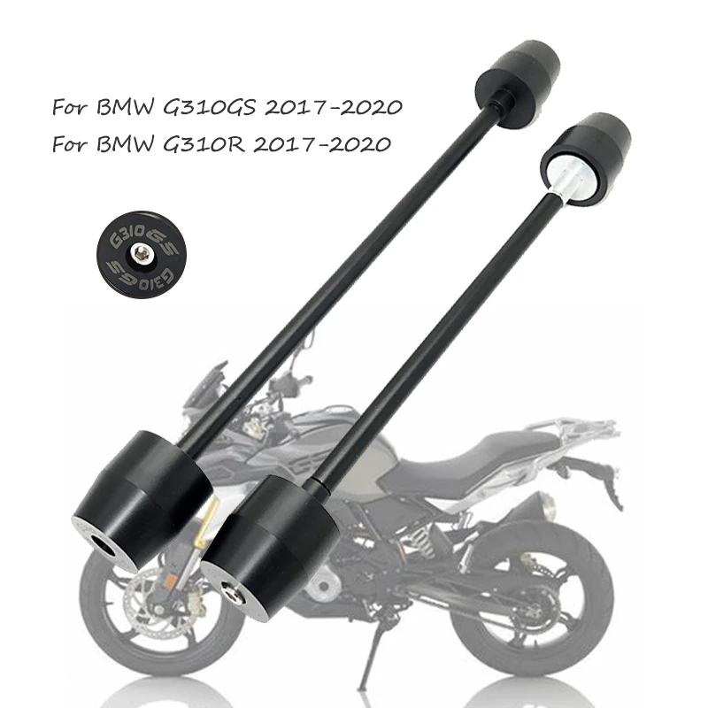 Bmw G310GS G310Rフロントリア車軸フォークホイールプロテクター Bmw G310GS G310Rフロントリア車軸フォークホイールプロテクター