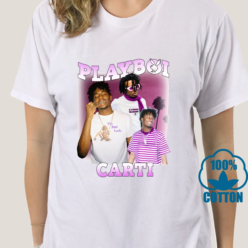 4344D одежда HYPEBEAST Playboi Carti любимая футболка с незаконным эпифаном Hypebeast | Мужская