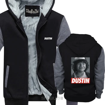 

Dustin Stranger Things shubuzhi men hoodies fashion hip-hop warm coat Winter casual cassual hoody big size jacket sbz8540