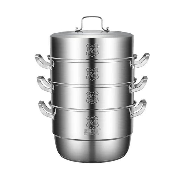 Univerzális Háztartási Kazánok Rozsdamentes Acélból Készült Halak Kályha Gőzös Tűzhely Rizs Tészta Kuszkusz Cuscuzeira Panela Edények Dk50Bs - Image 4
