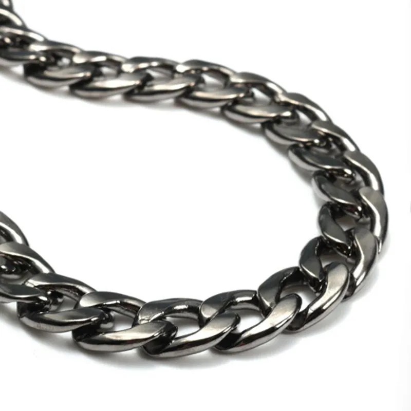 120cm Metal Chain For Shoulder Bags Handbag Buckle Handle DIY Belt For Bag Strap Accessories Hardware Woven Iron Chain