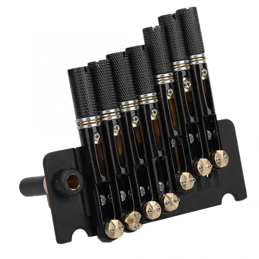 High Quality Electric Guitar 7-String Headless Combination Bridge Kit Musical Instrument Playing Accessories