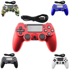 Проводной геймпад для Playstation sony PS4 контроллер Джойстик контроллер для DualShock Вибрационный джойстик для Play Station 4