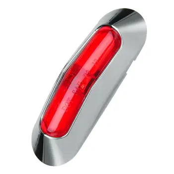 

10x Side Marker Lights Red Clearance Car Buses Trucks Trailers Lorries