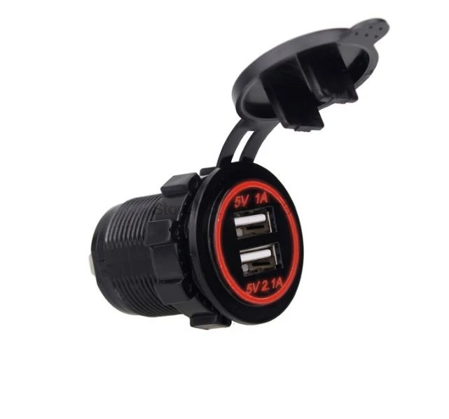 Изготовитель: DHL 50pcs Dual Port Power USB Charger 12 24V 3.1A универсальный автомобильный