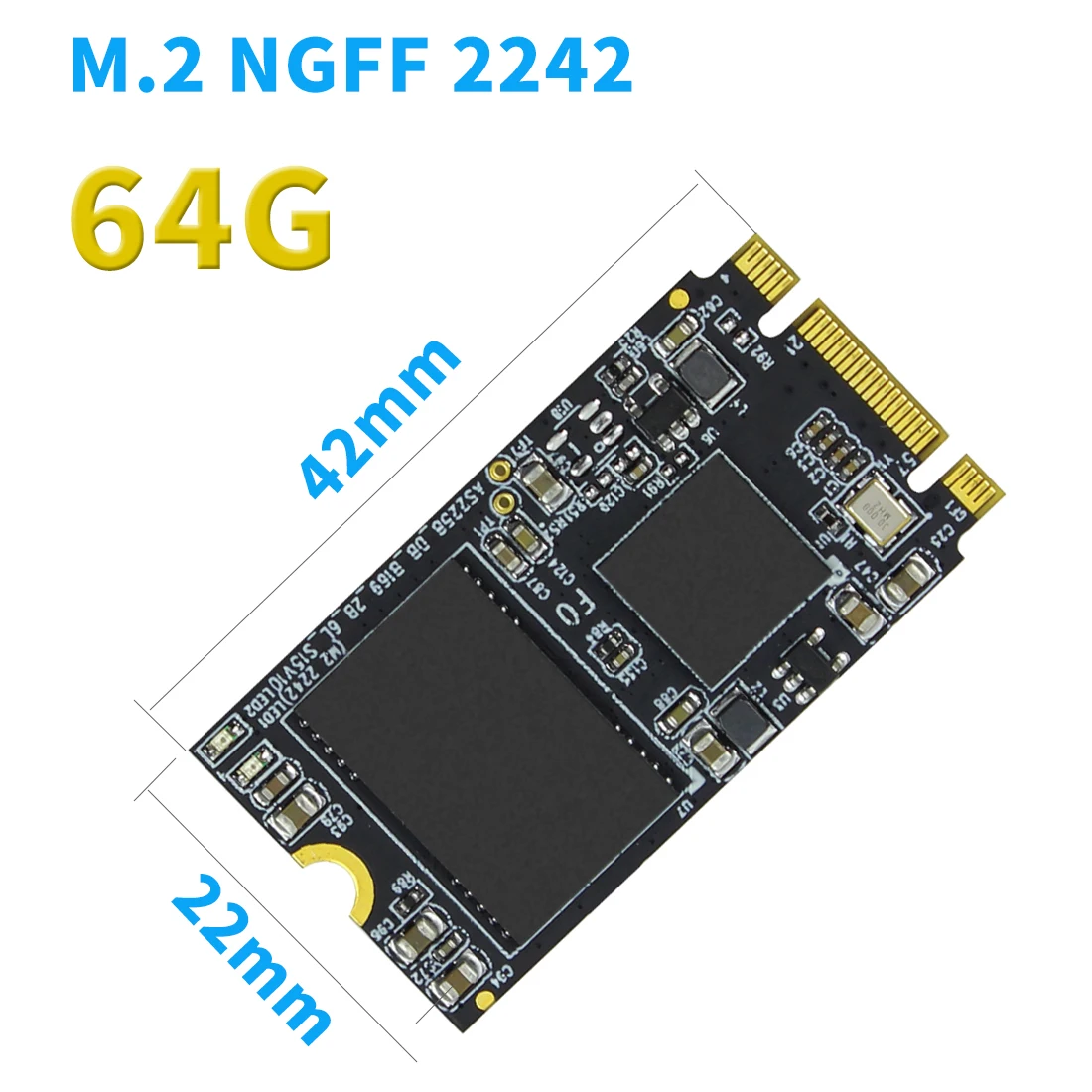 Внутренний твердотельный жесткий диск SSD 64G 120GB 128GB 256GB 512GB ТБ для NGFF SATA 2242 ноутбук