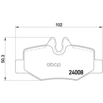

Brake pads disc rear. Viano (w639) Vito bus (w639) Vito/mixto box (w639) vito/mixto K Mintex art. mdb2679