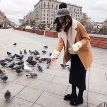 Mishow Женское элегантное пальто с пуговицами MX17D9642