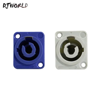 

Djworld Stage Lighting Fitting Products PowerCon Plug In Blue and White For DMX512 Stage Effect Lighting For DJ Party