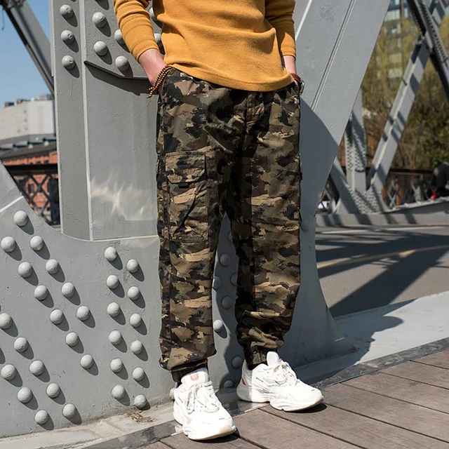 Camo Stacked Cargo Pants 2.0 – Iridium Clothing Co