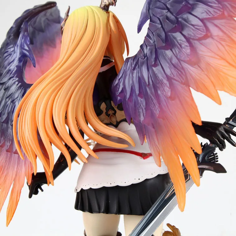 Горячая игры аниме Kotobukiya ярость Бахамут Темный ангел Olivia Ani с металлическим