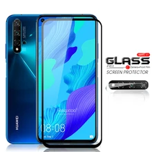 2-en-1 nova 5 t vidrio para huawei nova 5 t 5 t t5 yal-l41 6,26 ''lente de la Cámara película de vidrio templado en el hawei nova 5 t nova 5 t(China)