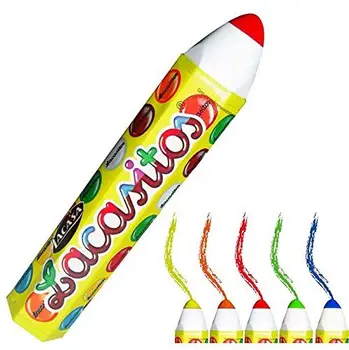 

Lacasitos Lápiz - Gragea de Chocolate con Leche recubierta de Azucar Coloreado - (1 x 20 g.)