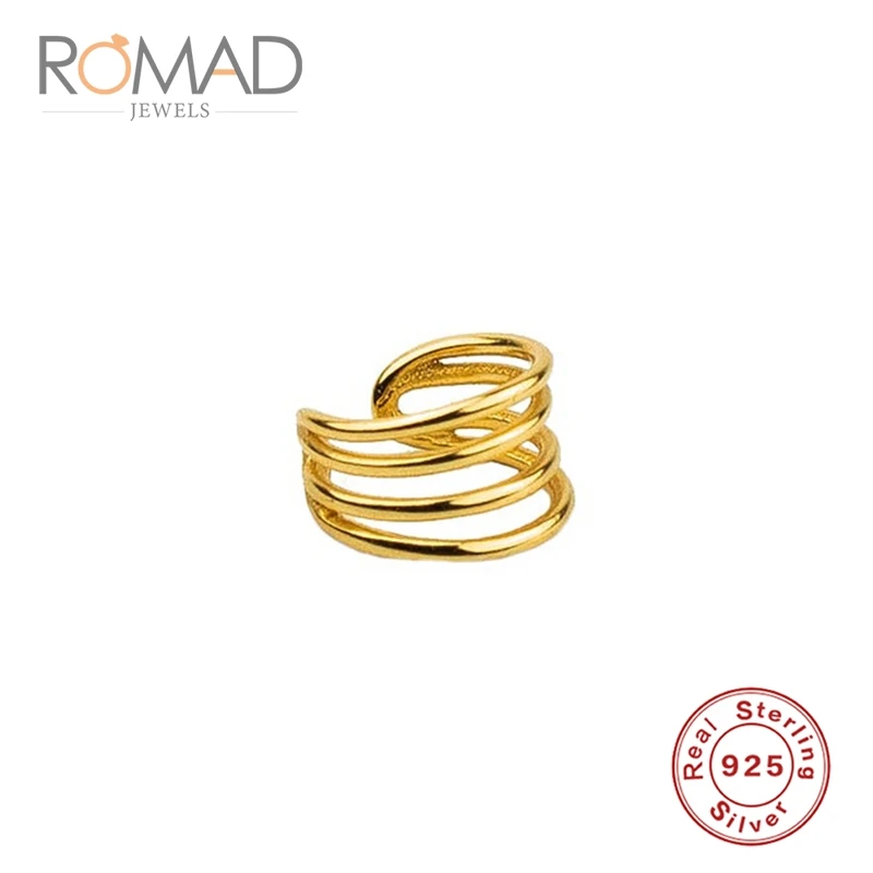 Romad серьги на клипсах, серьги без ушей, серьги на клипсах, поддельные серьги без ушей, серьги-гвоздики для женщин, подарки