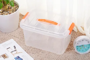 

Car Mounted Hand Storage Box Large High Transparent Plastic Organizing Box Toy Storage Organizing Supplies