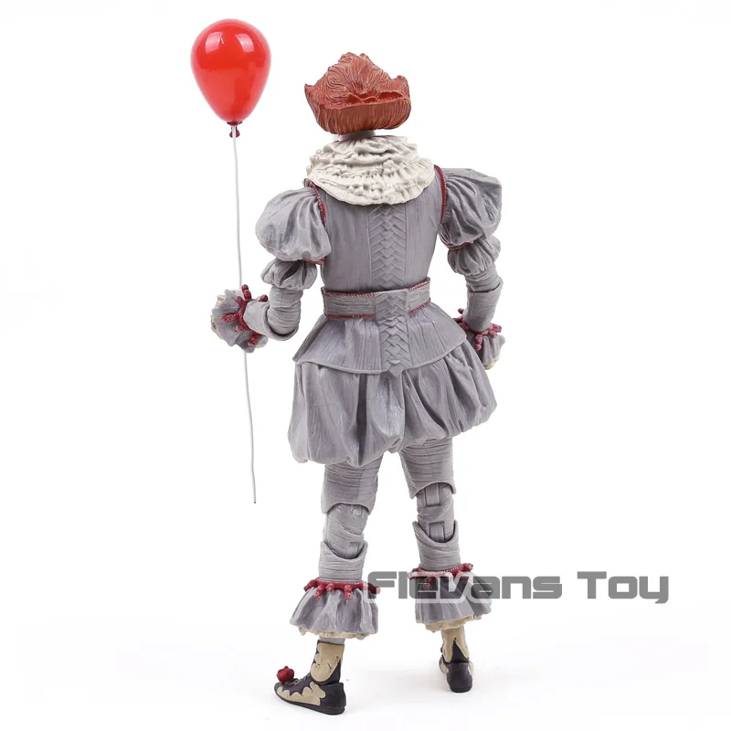 NECA Stephen King's It Pennywise Joker Clown BJD Joint Move Action Figure Toys Dolls for Halloween Gift