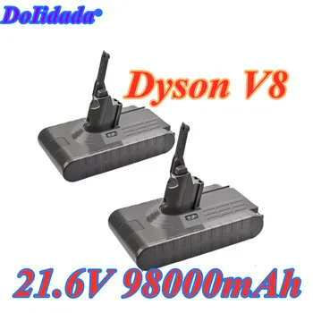 

2020 dyson v8 battery 98000mAh 21.6V Battery For Dyson V8 Battery Absolute Animal Li-ion Vacuum Cleaner Rechargeable BATTERY L30