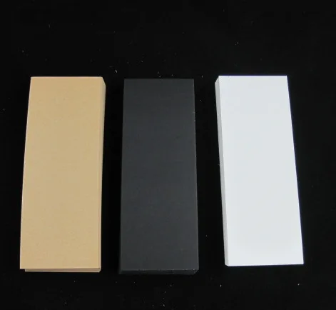

Special Paper Bookmark Card Hand-Painted Card Holland White Card Kraft Liner Board Black Card 16*6CM