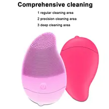Silicone Cleansing Instrument Electric Washing Machine Washing Brush Face Facial Pore Cleaner Washing Face Washing Instrument