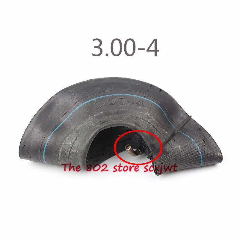 

Free shipping Motorcycle tire Inner Tube 3.00-4 high quality Tire metal valve Tube For Gas & Electric Scooter Bike