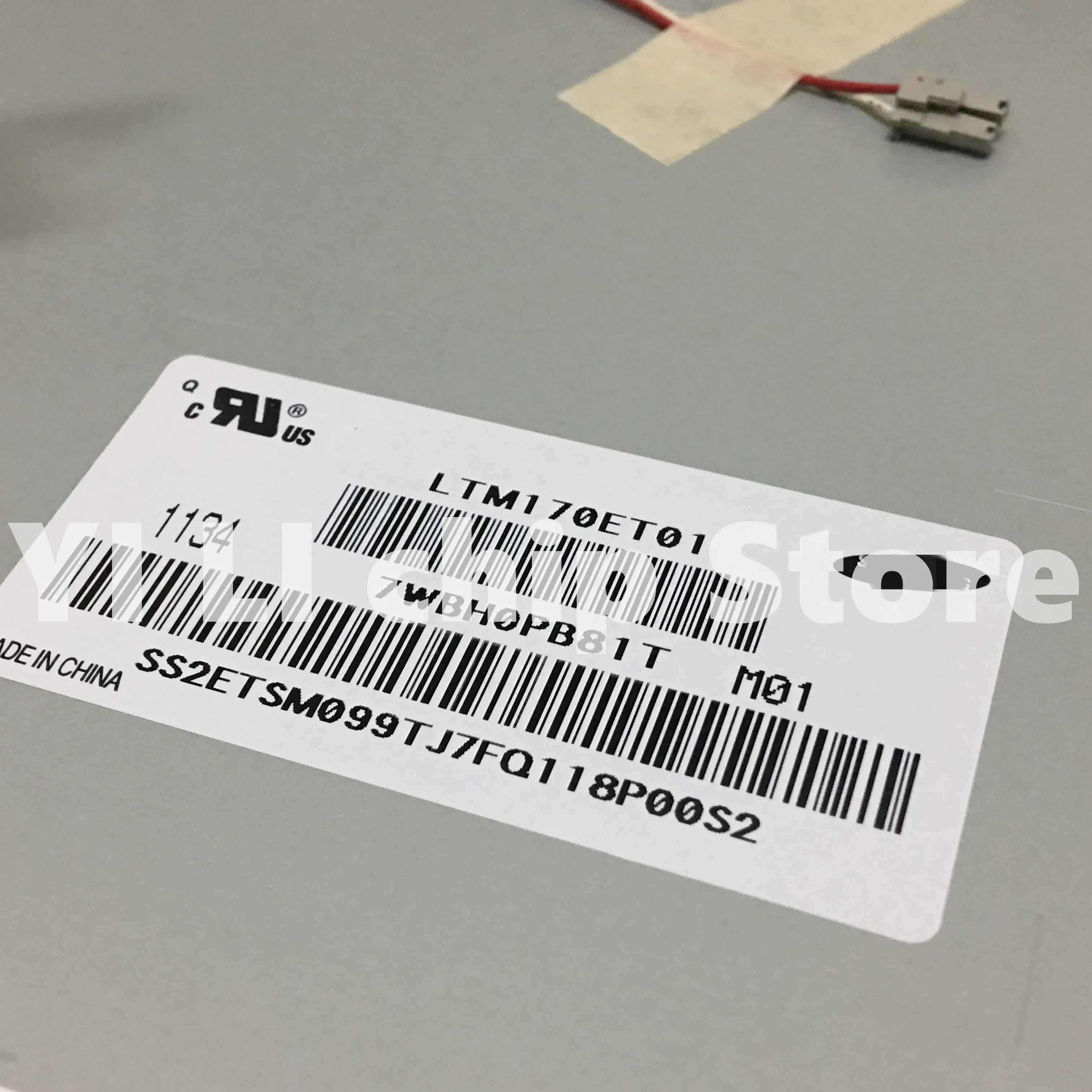 100% original test LCD SCREEN LTM170EU-L31