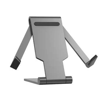 

Aluminum Alloy Stand Metal Desktop Stand Mobile Phone Tablet Holder Foldable Bracket Portable for Smartphone Tablet