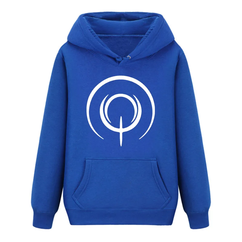 Hot Game Fate Stay Night Long Sleeves Noctilucent Hoodies Casual Sweats Blue Coat Pullover Hooded Tops - Цвет: 13