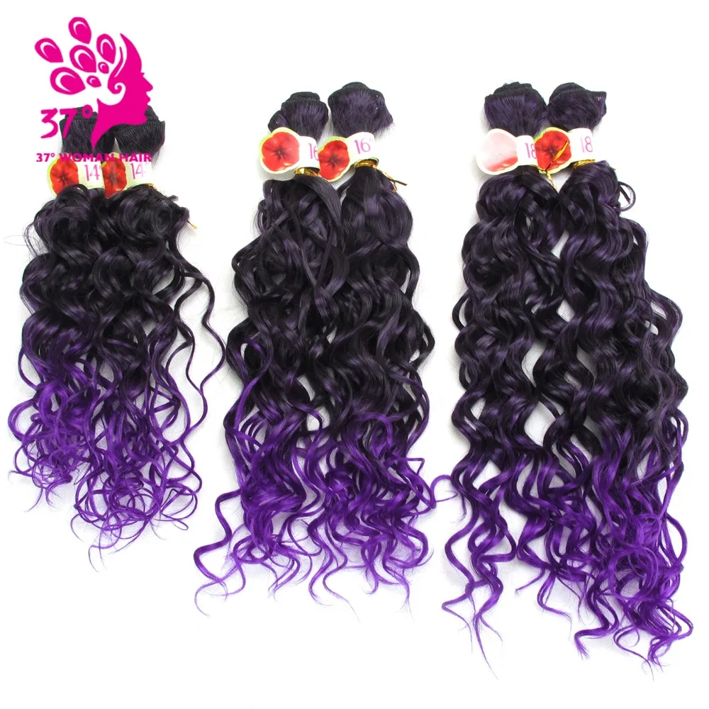 Rosa Cor Tecer Cabelo Encaracolado Extensões Do