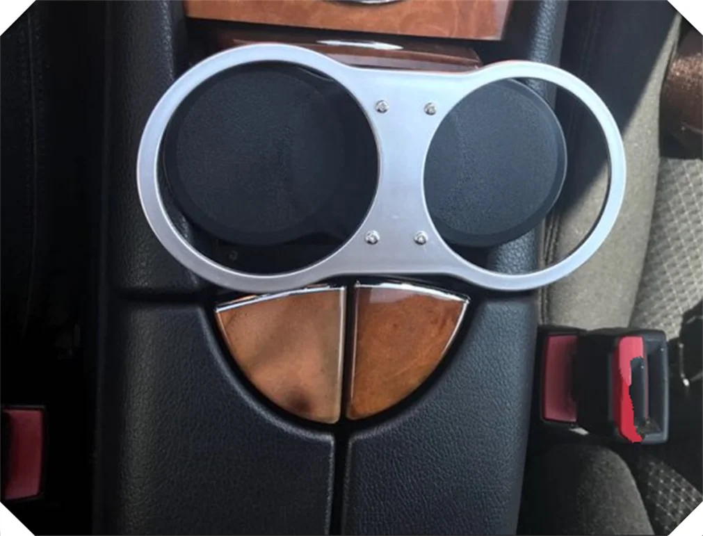 High quality fashion auto double water cup holder drink Car accessories for BMW series E38 E65 E66 F01 F02 4 F32 F33 F36 F82 M4