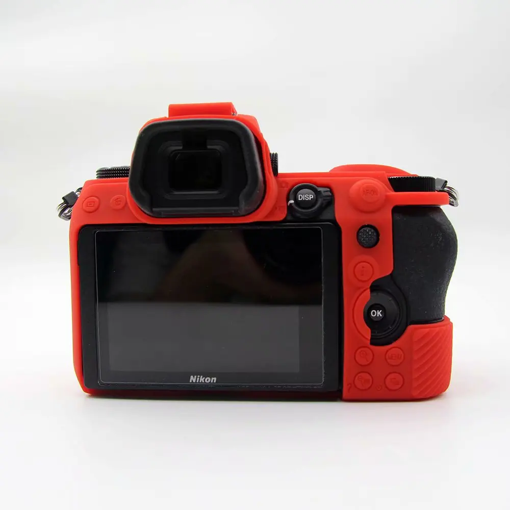 Силиконовая кожа брони чехол для корпуса протектор для Nikon Z6 Z7 DSLR камеры Чехол протектор видео сумка