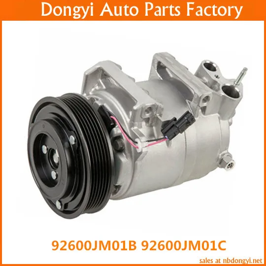DKS17D 6 PK 12V High quality A/C Compressor For 92600JM01B 92600JM01C ...