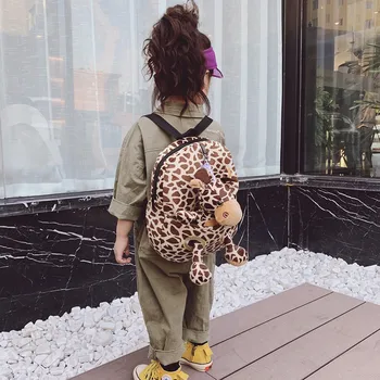 

Children Backpack Cute Kawaii Animal Shape Shoulder Bag Large Capacity School Bag New Design Wild Backpacks Variety Bagpack 2020