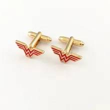 Европа и Америка Горячая Распродажа запонки Лидер продаж, аксессуары DC Мультяшные женские запонки чудо женщина Французский рукав гвоздь