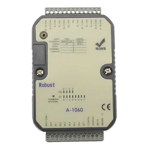 

8DI 4DO Power Relay Modbus I/O Module (A-1060)