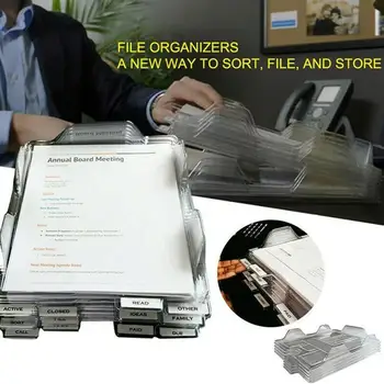 

New Desktop File Organizers 1/4/8pcs Office File Organizers A New Way To Sort File And Store